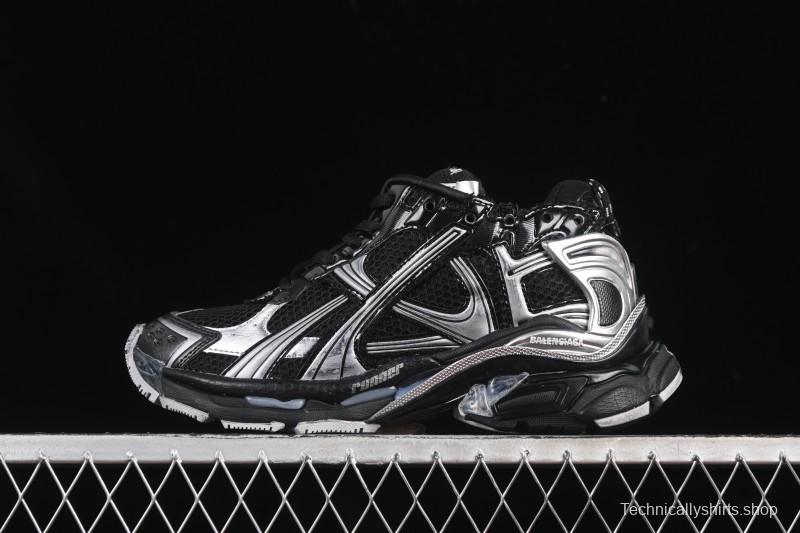 Balenciaga Runner Kith Four Color Retro Casual Shoes - W3RMU1100