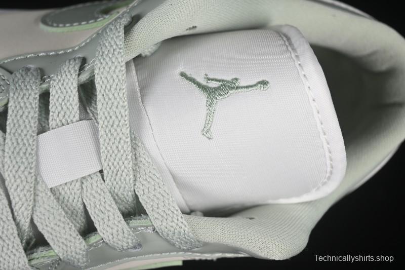 Nike Air Jordan 1 Low AJ1 Amber Green Low Top Casual Skate Shoes HF4078-100