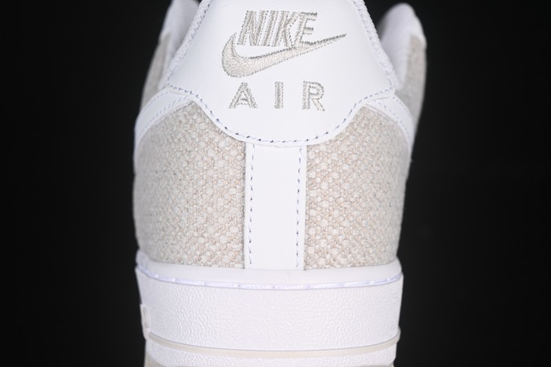 Nike Air Force 1'07 Low Denim Small Swoosh Casual Sneakers - ZH0316-092