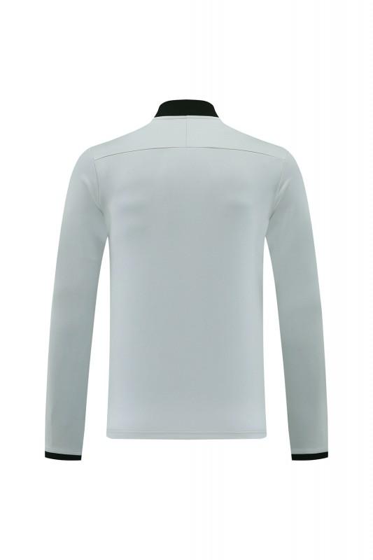 2025 Nike Grey Full Hoodie Zipper Jacket +Long Pants