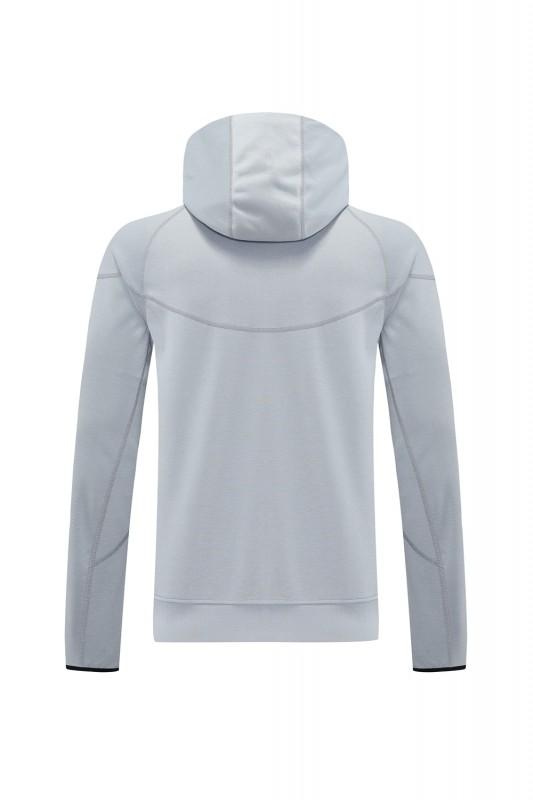 25/26 Barcelona Grey Full Zipper Hoodie Jacket +Long Pants