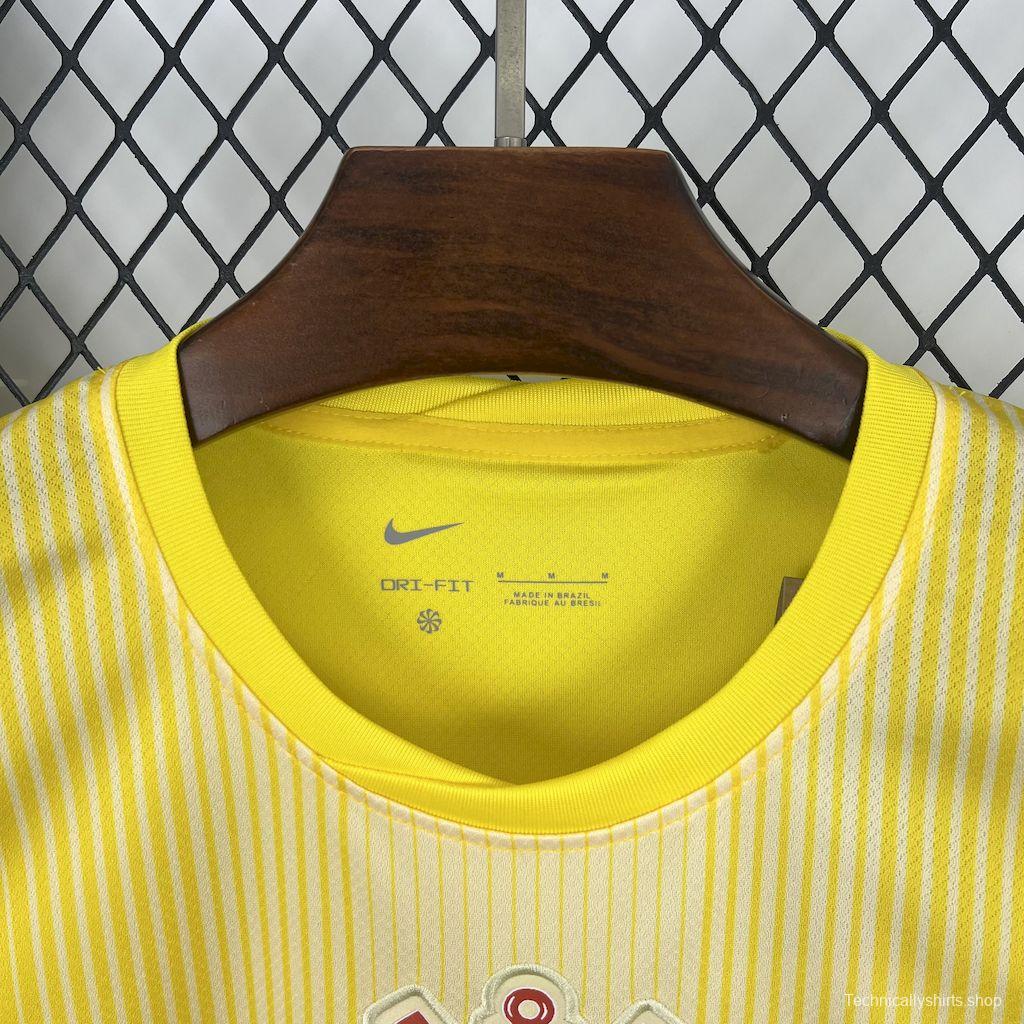 2025/26 Corinthians Yellow Goalkeeper Jersey