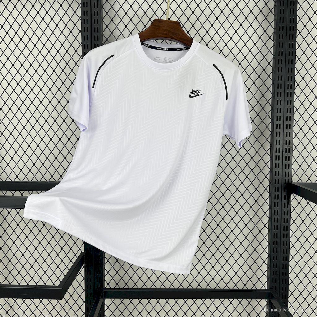 2025 NIKE White T-Shirt #1044