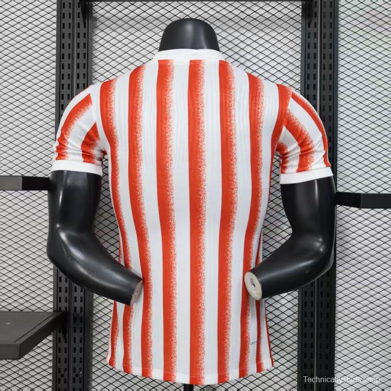 Player Version 25/26 Inter Milan Red/White Stripe Special Jersey