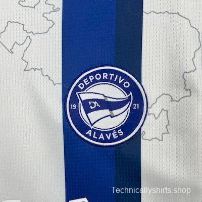 2025/26 Deportivo Alaves Home Jersey