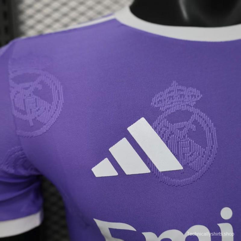Player Version 25/26 Real Madrid Purple Special Jersey