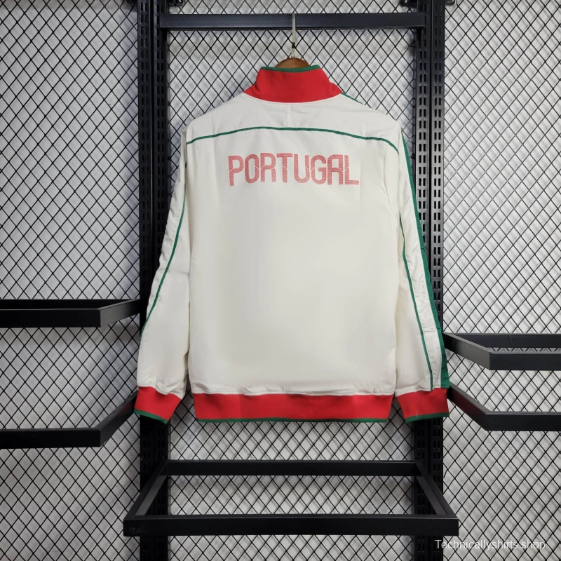 2025 Portugal Jacket White Windbreaker