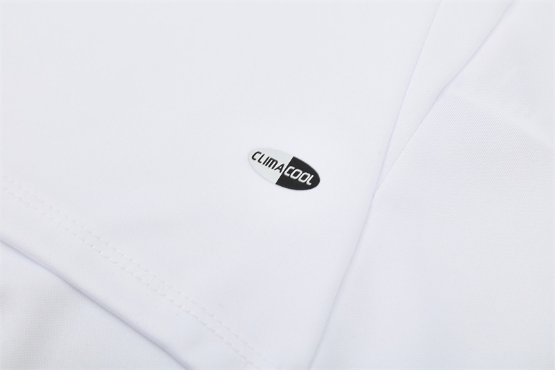 Retro 04/05 AC Milan White Half Zipper Jacket