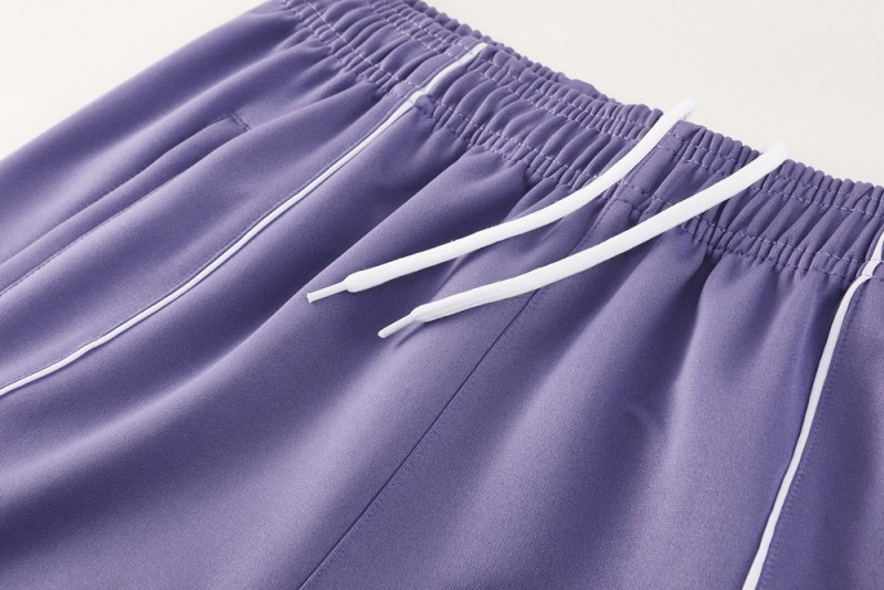 2025 Adidas Purple Full Zipper Jacket + Long Pants