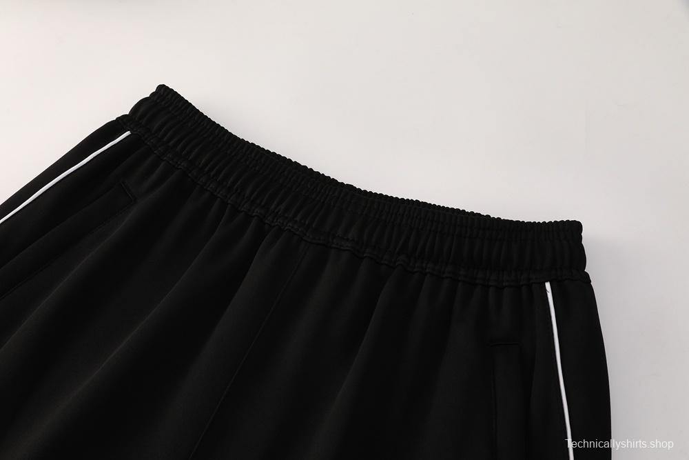 2025 Adidas Black Full Zipper Jacket + Long Pants