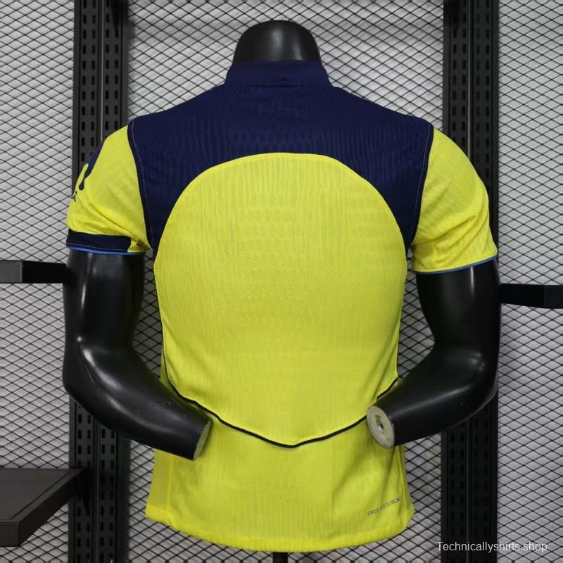 Player Version 25/26 Tottenham Hotspur Third Yellow Jersey