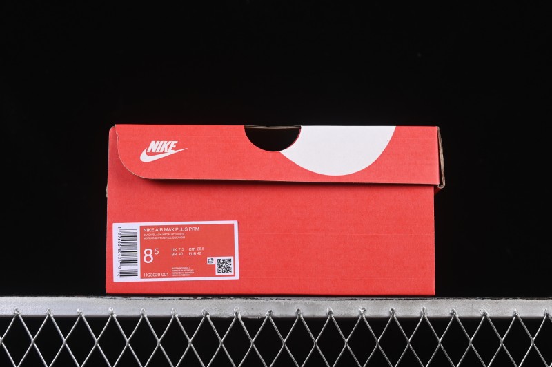 Nike Air Max Plus Retro Running Shoes with Air Cushion - HQ3029-001