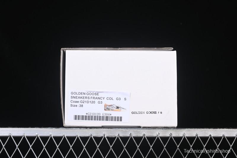 Golden Goose True Star Distressed Leather Sneakers - GGDB