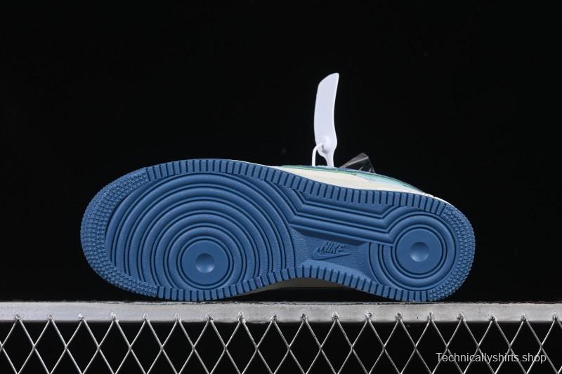 Nike Air Force 1 '07 Low LV Collaboration White Blue Casual Sneakers - YF9511-809