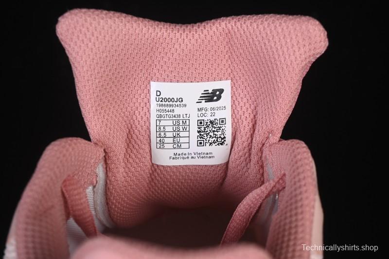 New Balance 2000 Series Retro Dad Style Casual Running Shoes - U2000JG
