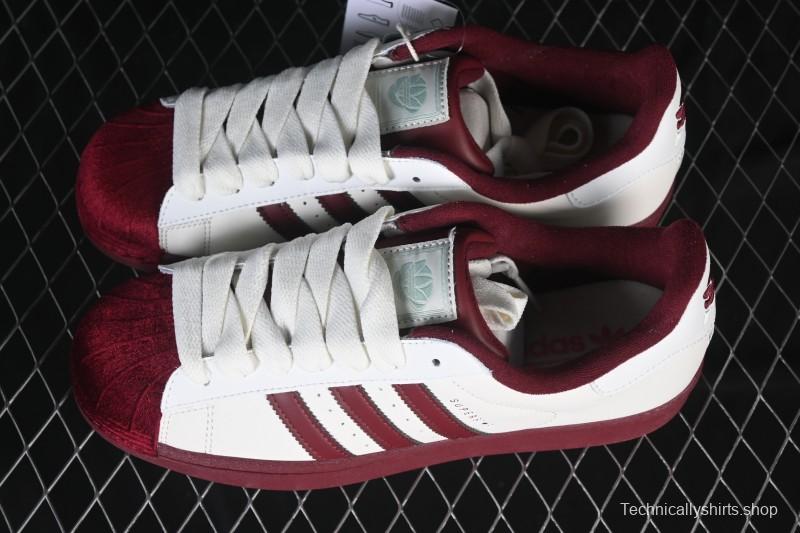 Adidas Superstar II Casual Sneakers with Shell Toe Design - KJ6981