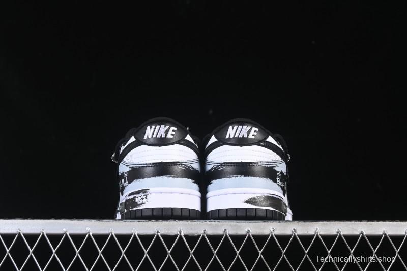 Nike SB Dunk Low Strap Custom Low-Top Casual Skate Shoes - DD1391-100