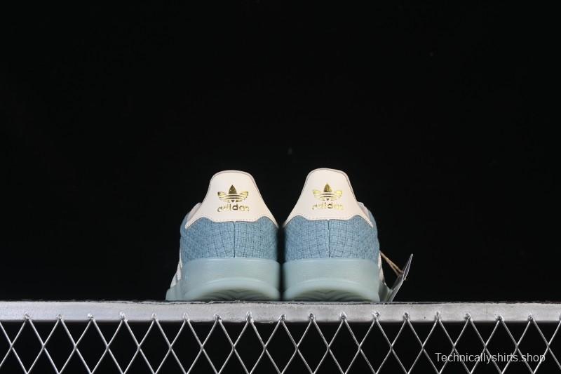 Adidas Originals Gazelle Indoor Retro Casual Slip-Resistant Wear-Resistant Low-Top Skate Shoes - JR8852