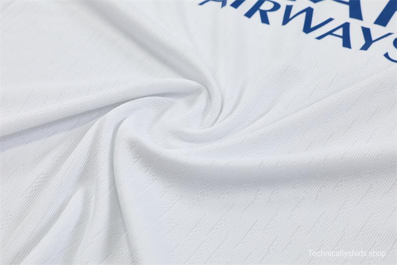 Player Version 25/26 Paris White T90 Half Zipper Jacket+Long Pants