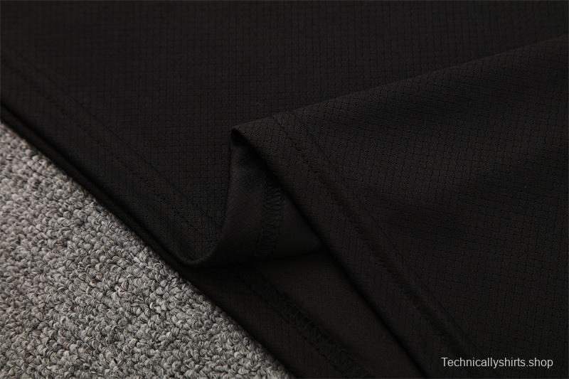 25/26 PSG Black T90 with XS Short Sleeve+Soccer Shorts