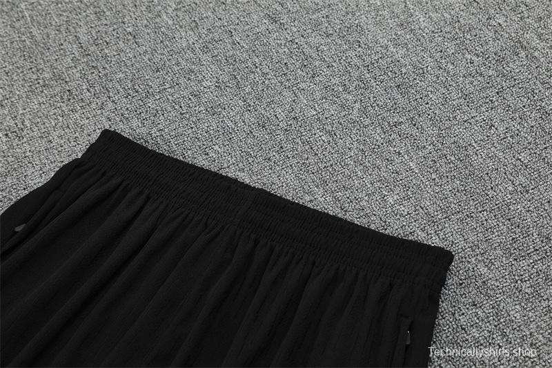 Player Version 25/26 Brazil Yellow Half Zipper Jacket+Long Pants