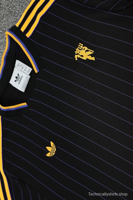 25/26 Manchester United Wine Short Sleeve Jersey+Shorts