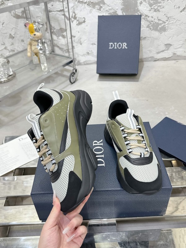 Dior B22 Series Classic Mesh Casual Sneakers Dad Shoes - LY00340