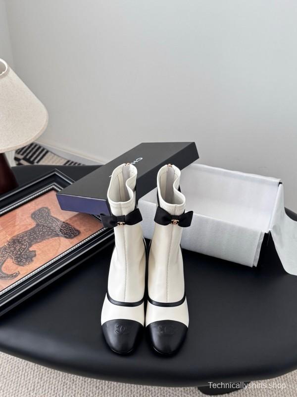 Chanel 2025 SS New Bow Ankle Boots - LY00