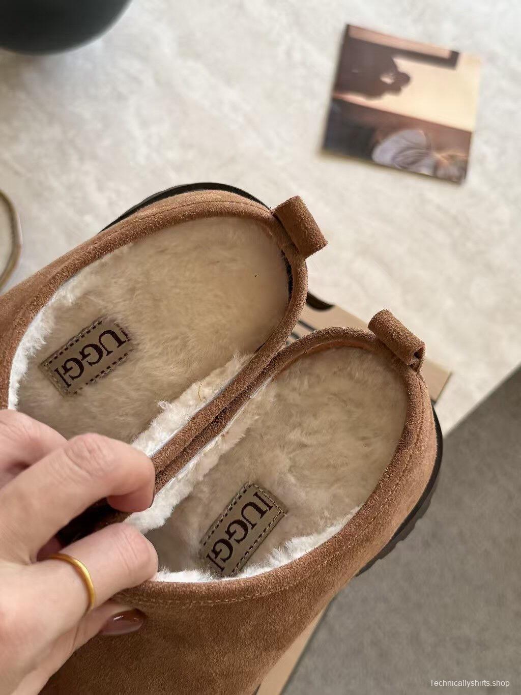 Ugg Fall Winter New Potato Wool Slippers - KFY00240