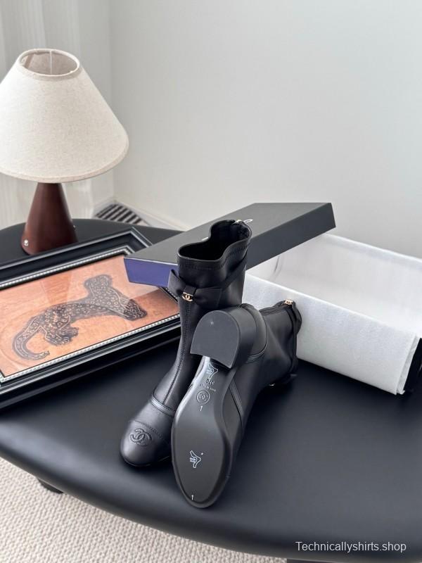 Chanel 2025 SS New Bow Ankle Boots - LY00