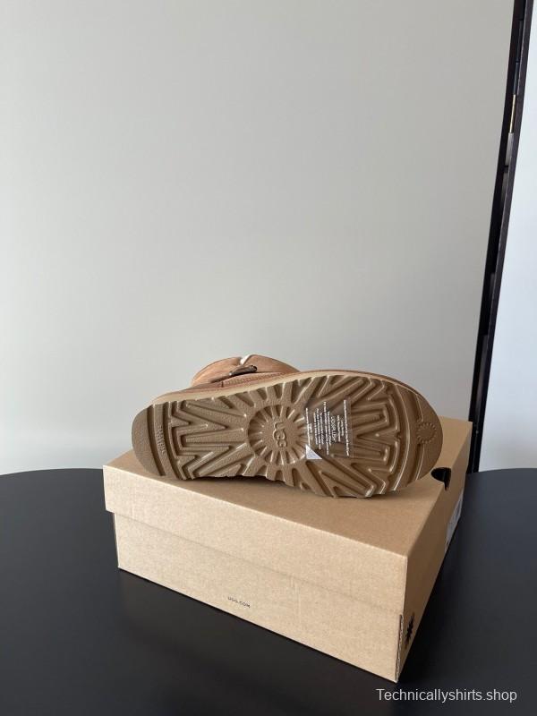 UGG 4512 Flat Buckle Ultra Wool Anti-Slip Snow Boots - AS00290