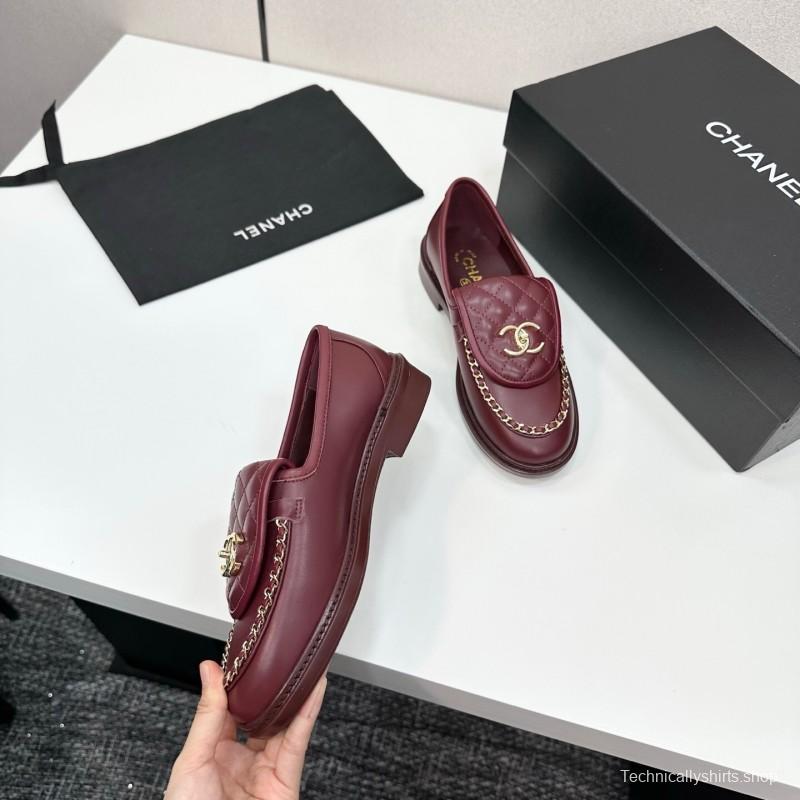 Chanel Classic Flap Chain CC Buckle Loafers - LY00320