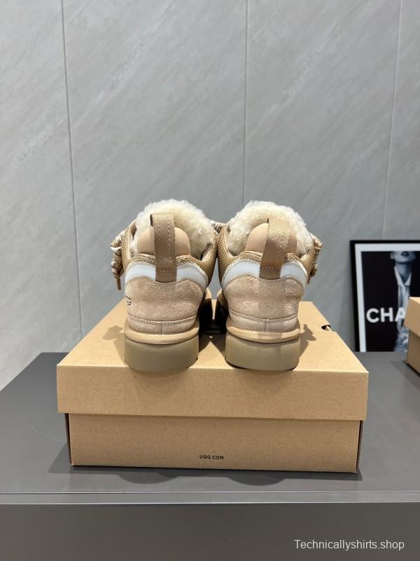 UGG Platform Loafers Series Round Toe Chunky Sole Casual Shoes - MJ00270