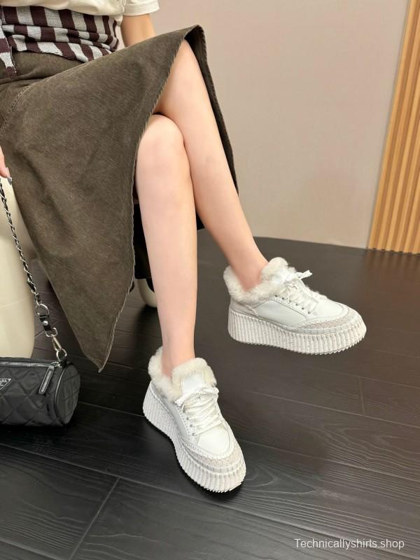 Chloe 2025 SS Casual Shoes with Lightweight Rubber Sole - LY00420