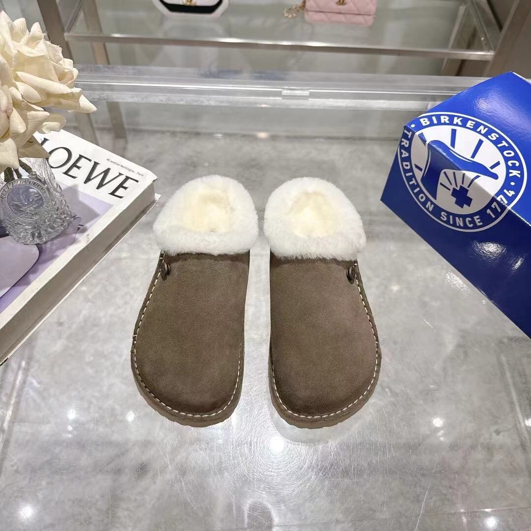 Birkenstock 2025 SS Japan Limited Edition Unisex Sandals with Suede Upper and Wool Lining - LY00250