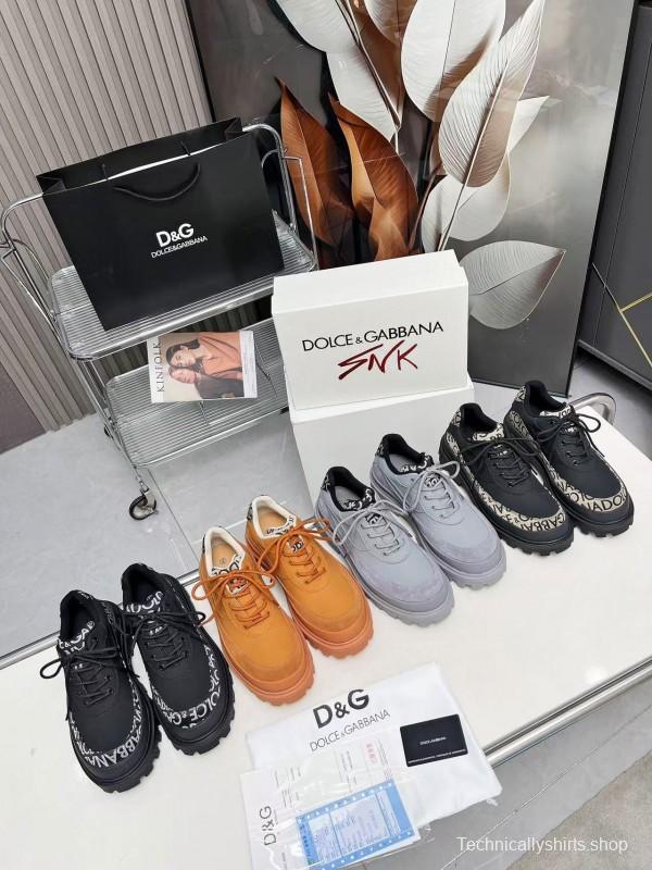 D&G Chunky Derby Casual Big Head Shoes - AS00340