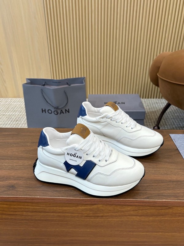 Hogan H-STRIPES Series Couple Thick Sole Dad Shoes Airship Shoes Casual Sports Shoes - AS00350