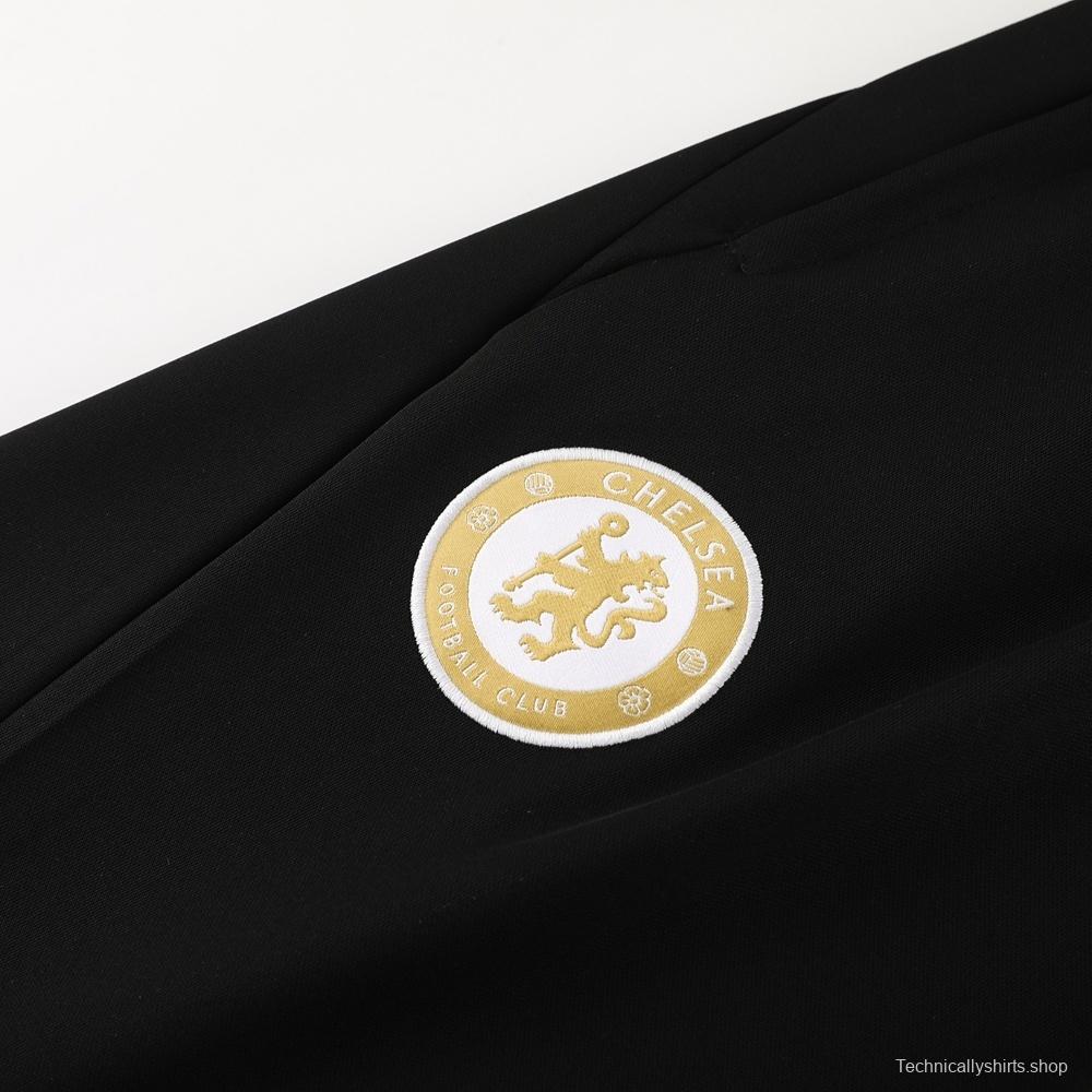 25/26 Chelsea White Half Zipper Jacket+Long Pants