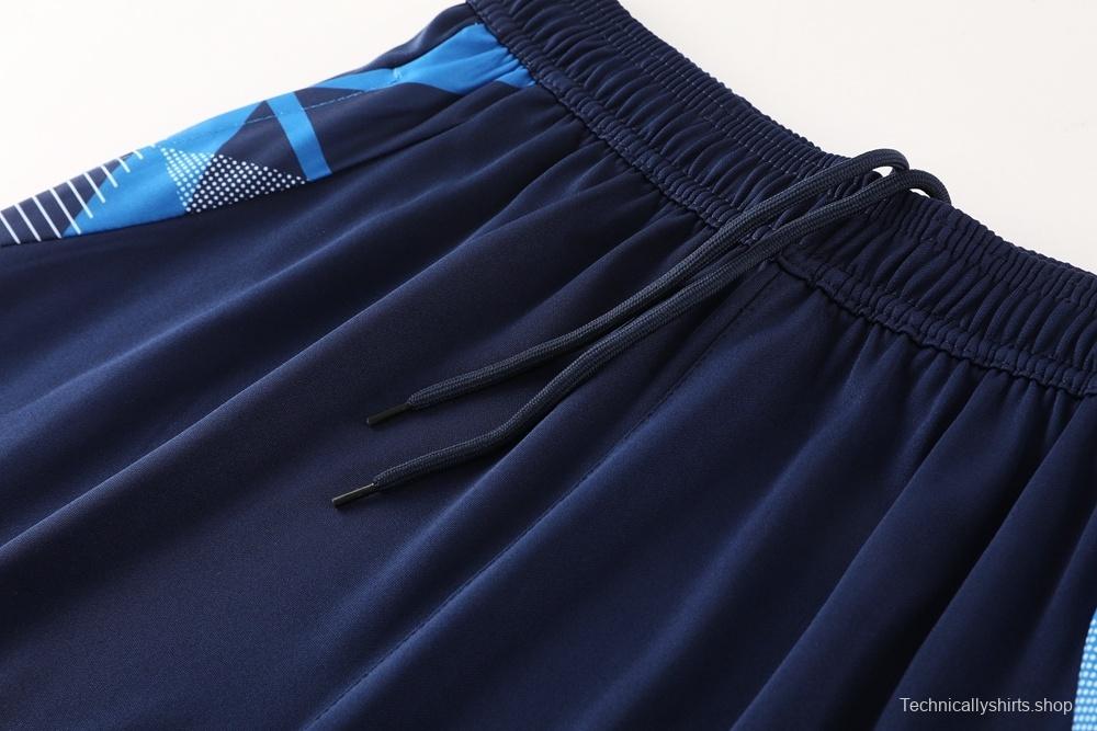 2025 Italy Royal Blue Short Sleeve+Soccer Shorts