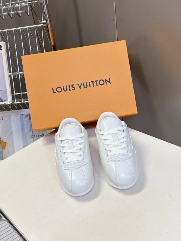 Louis Vuitton LV x Pharrell Williams Runway Platform Sneakers Retro Running Shoes - KFY00380