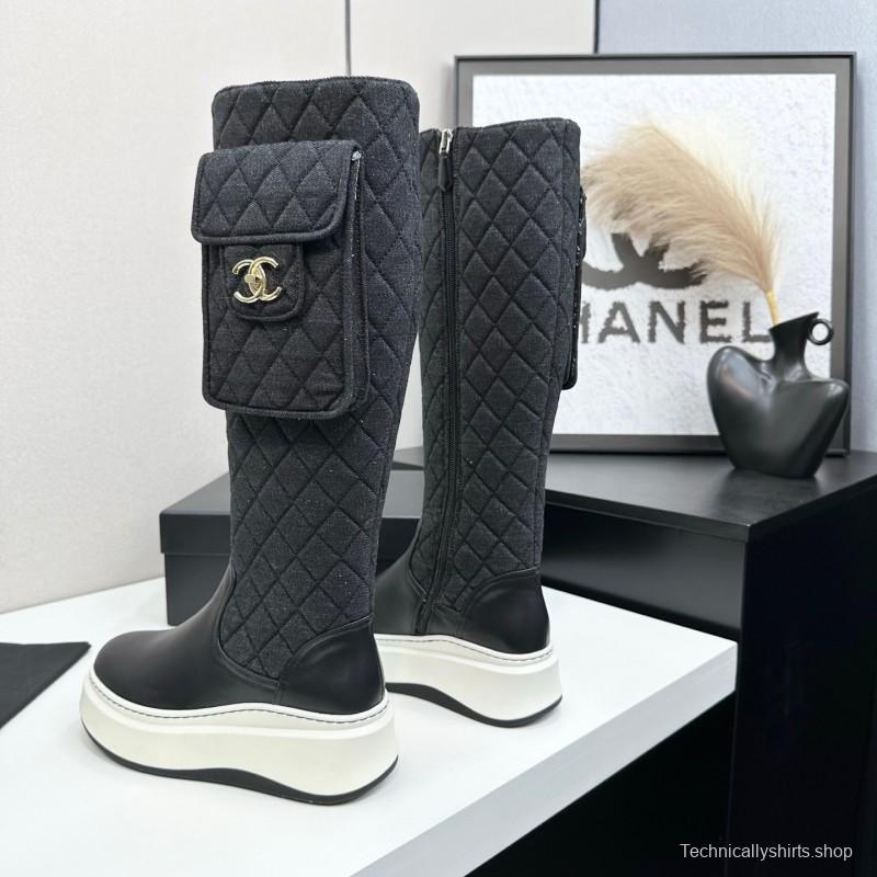 Chanel 2025/SS Short Boots Essential Autumn Winter Item - L Y00420
