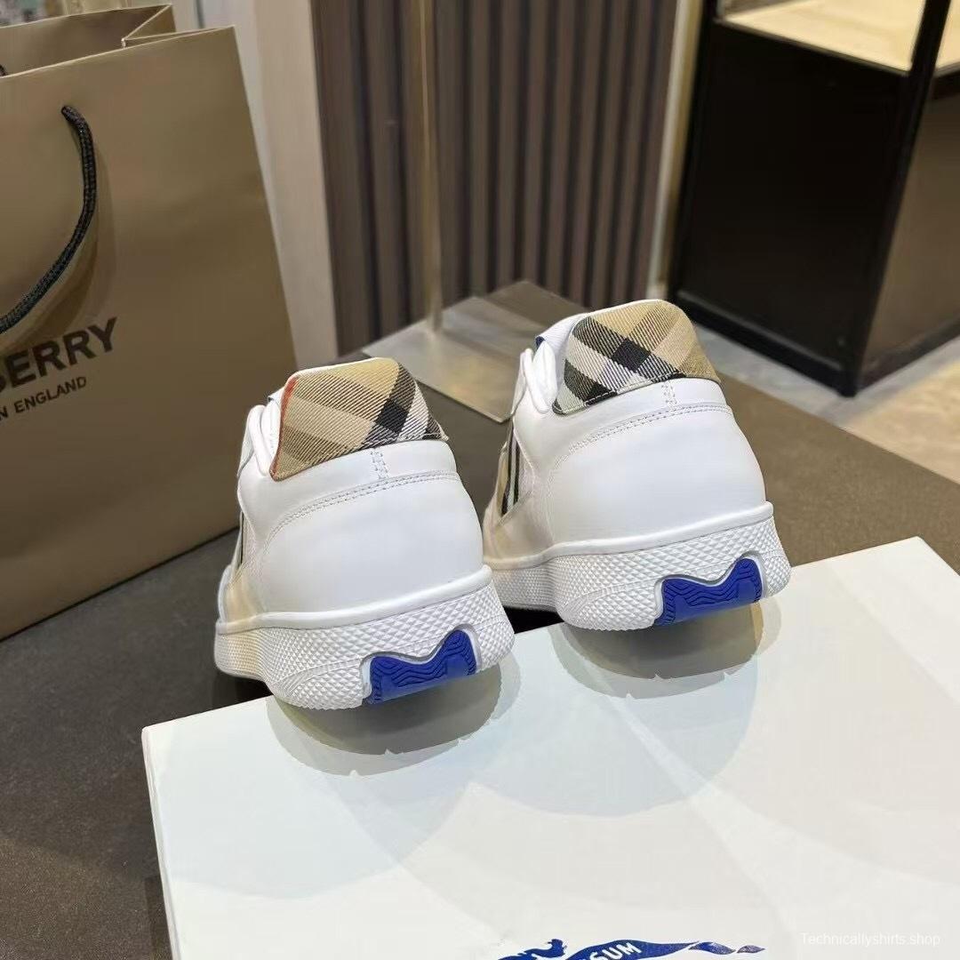 Burberry 2025/SS Italian-Made Sneakers with Equestrian Knight Label - KFY00300