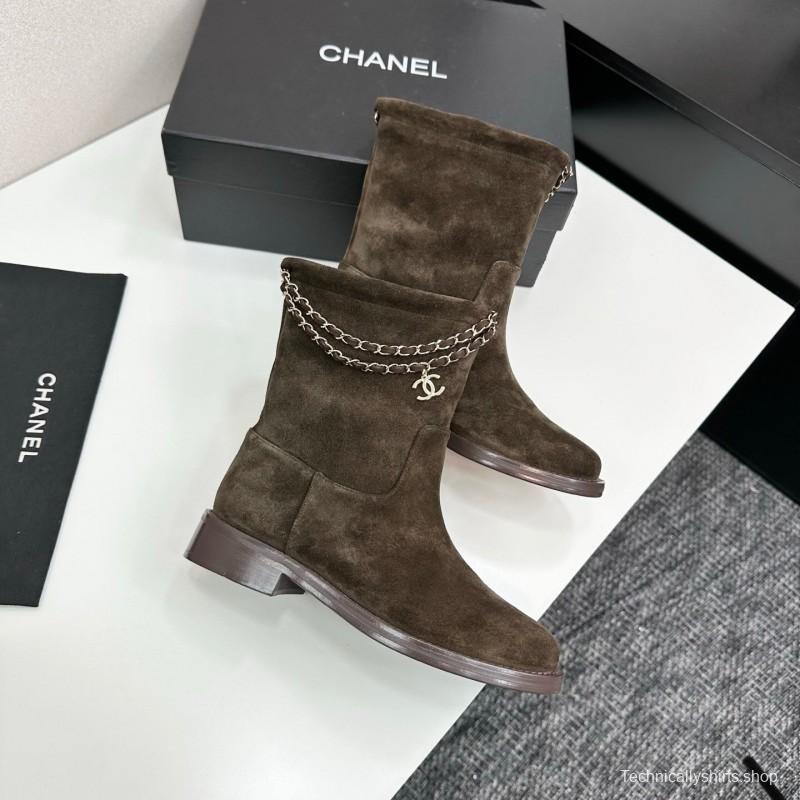 Chanel 2025 SS Short Boots Essential Fall Winter Item - LY00420