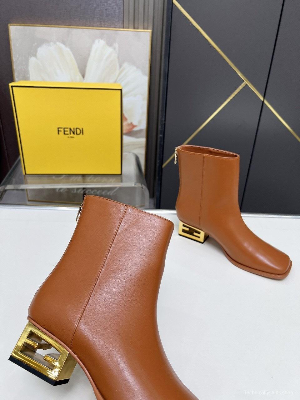 Fendi 2025 SS Ankle Boots - LY00370