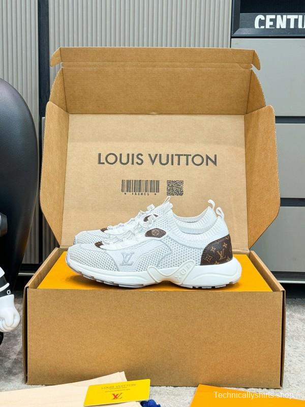 Louis Vuitton Olympia Series Knit Technology Unisex Casual Running Shoes - AS00291