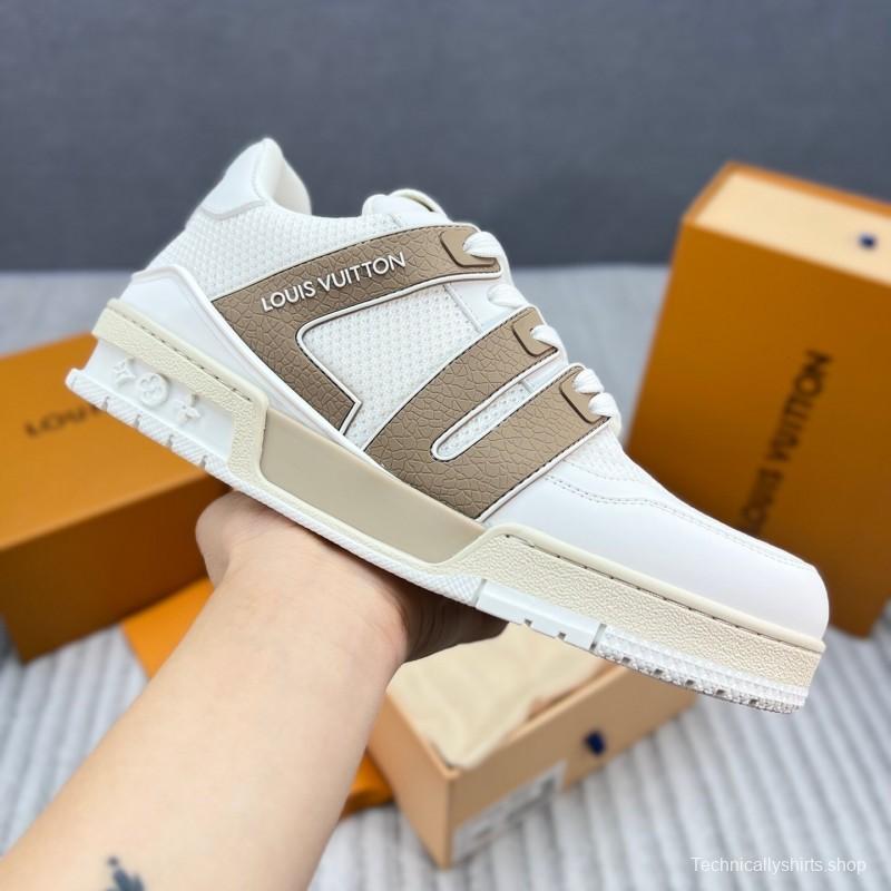 Louis Vuitton Trainer Sneaker Low Casual Sports Culture Versatile Basketball Shoes - LY00400