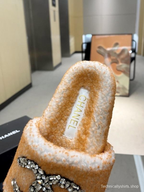 Chanel 2025 SS New Wool Slippers Soft Wool - LY00280