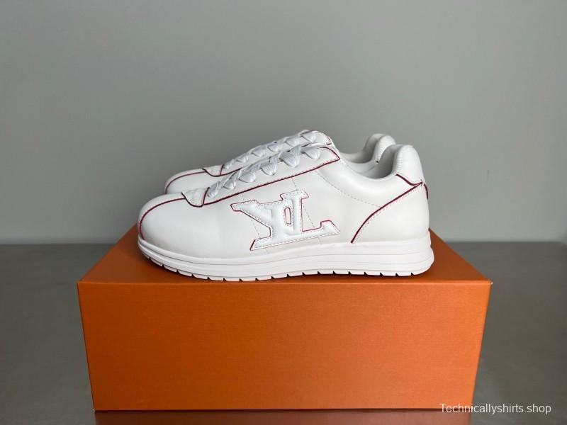 Louis Vuitton 2025 SS Pharell Williams Collaboration Runway Platform Casual Sneakers - YC