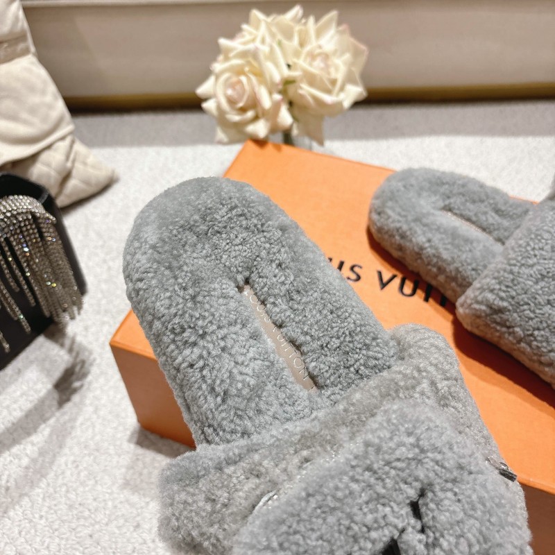 L牌 Wool Lazy Slippers - LY00260