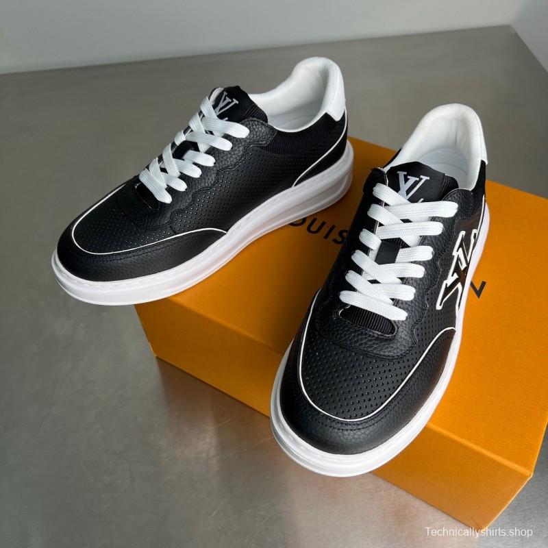 Lv Beverly Hills Low-Top Fashion Sneakers Men's Shoes - YC
